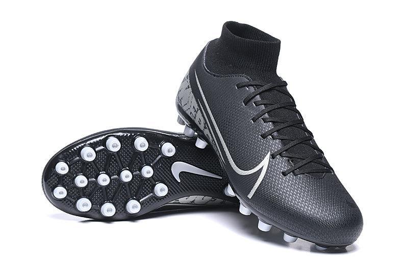 Nike Superfly 7 Academy CR7 AG Soccers Cleats Shoes Black