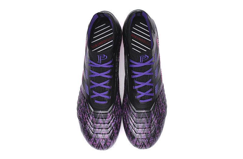 Adidas 19.1 FG Soccers Cleats Shoes Purple Black