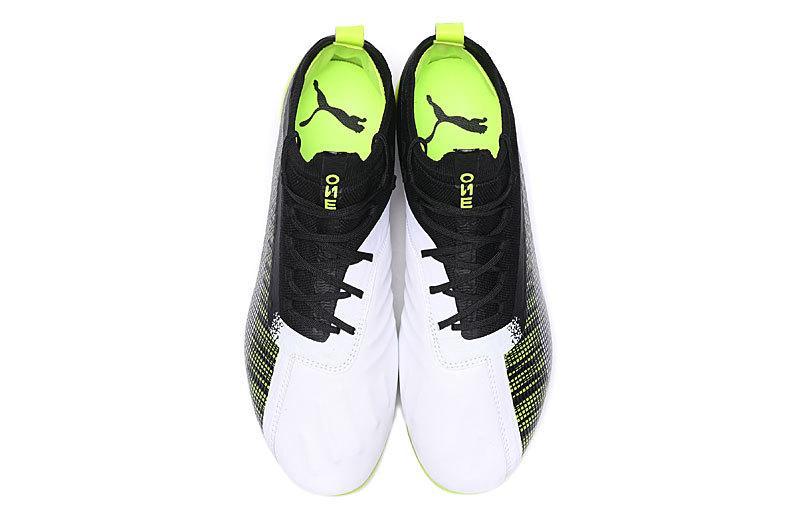 Puma One 5.1 FG AG Soccers Cleats Shoes Green Black