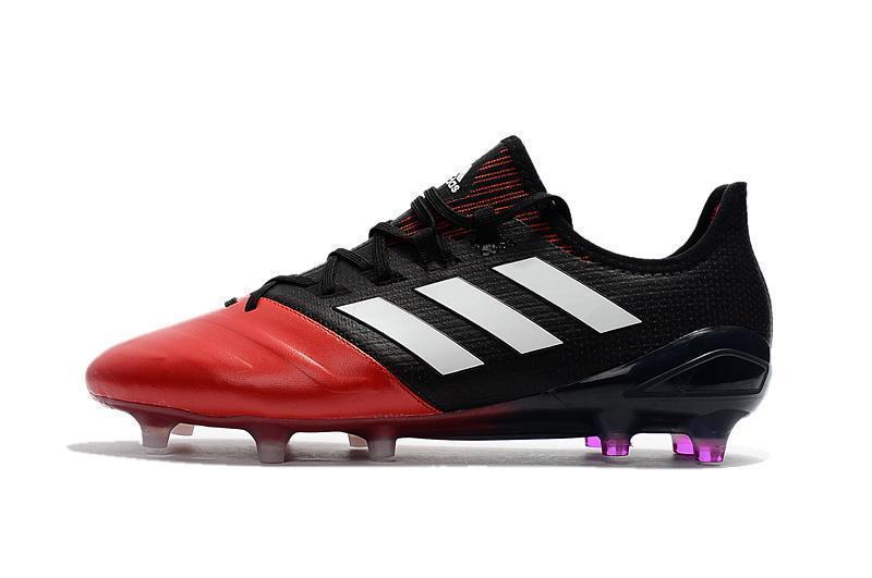 Adidas ACE Series FG Soccer Cleats Shoes Red Black White