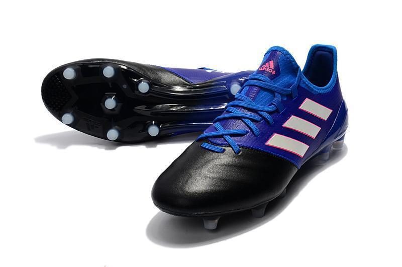 Adidas ACE Series FG Soccer Cleats Shoes Blue Black White