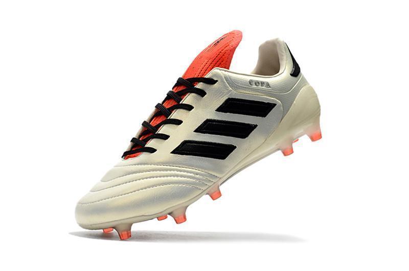 Adidas Copa 17.1 FG Soccer Cleats Shoes White Black Orange