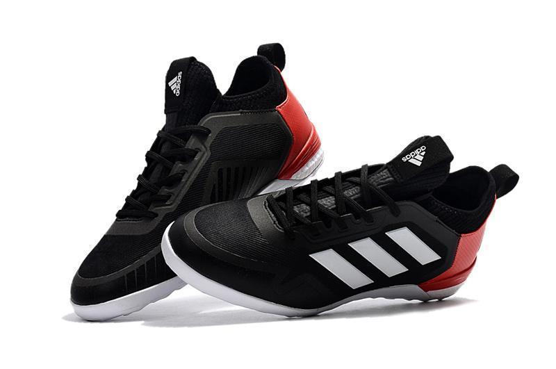 Adidas ACE TF Soccer Cleats Shoes Black Red White