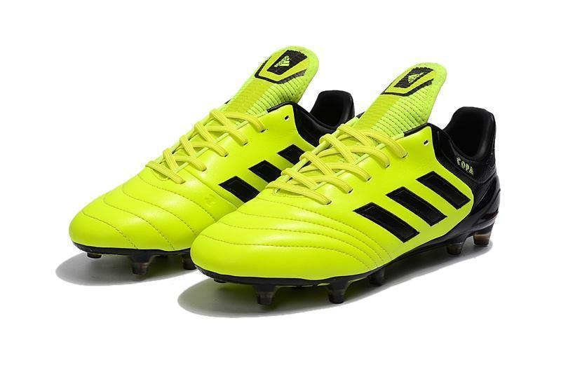 Adidas Copa 17.1 FG Soccer Cleats Shoes Lime Black