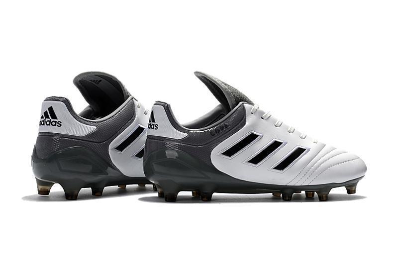 Adidas Copa 17.1 FG Soccer Cleats Shoes White Black Gray