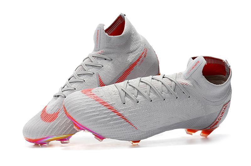 NIKE Mercurial Superfly VI 360 Elite FG Grey Pink