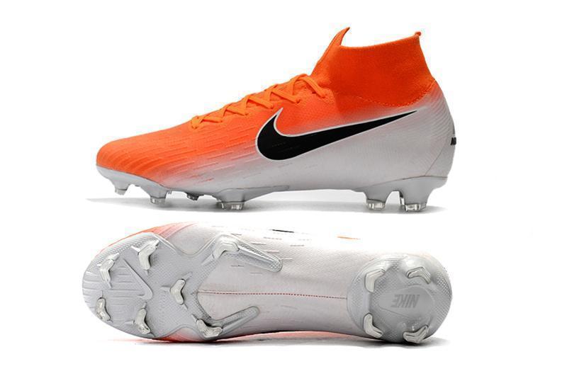 NIKE Mercurial Superfly VI 360 Elite FG Silver Orange