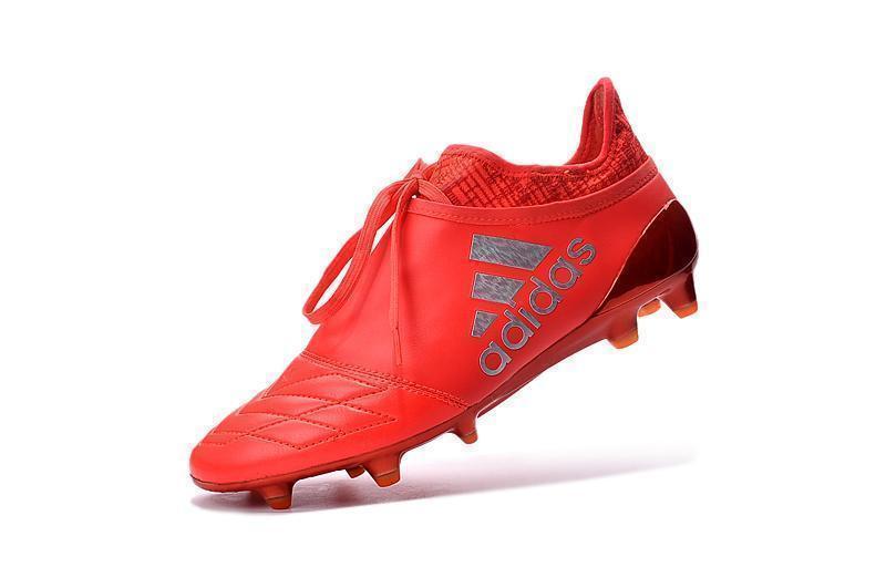 Adidas X 16+ Purechaos FG Soccer Cleats Ground Red Silver