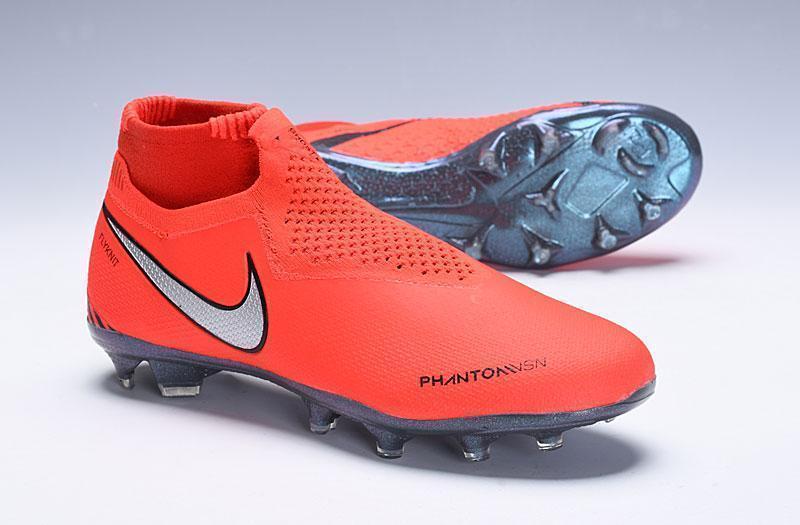 Nike Phantom Vision Elite DF FG Red Black White