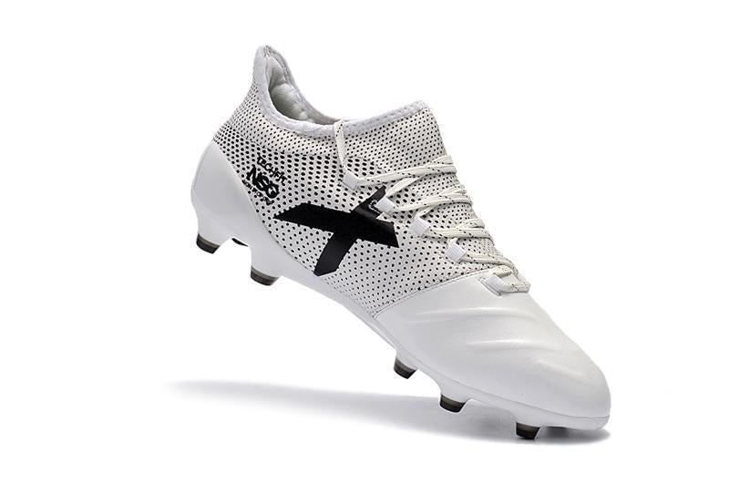 New Adidas X Series Leather FG Soccer Cleats Shoes White/Black