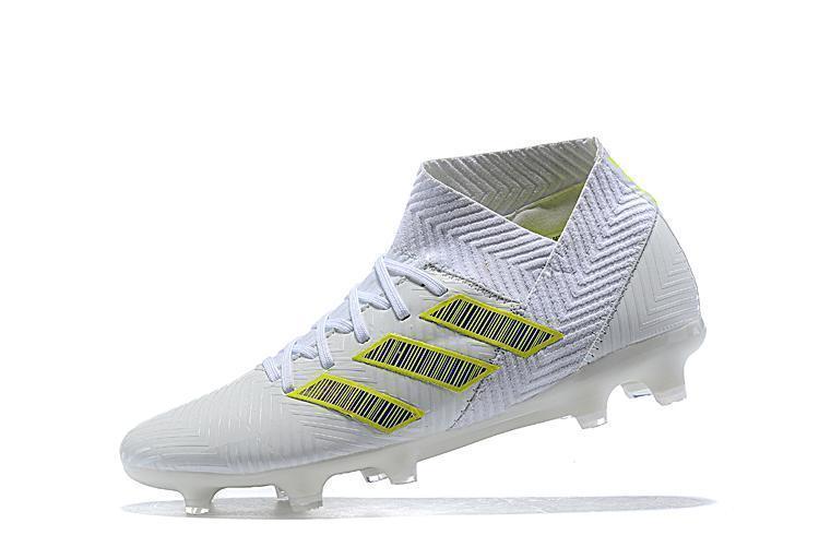 New Adidas Nemeziz 18.1 FG Soccer Cleats Shoes White