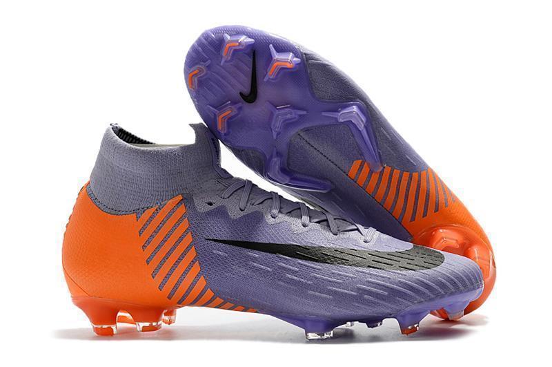 NIKE Mercurial Superfly VI 360 Elite FG Violet Orange