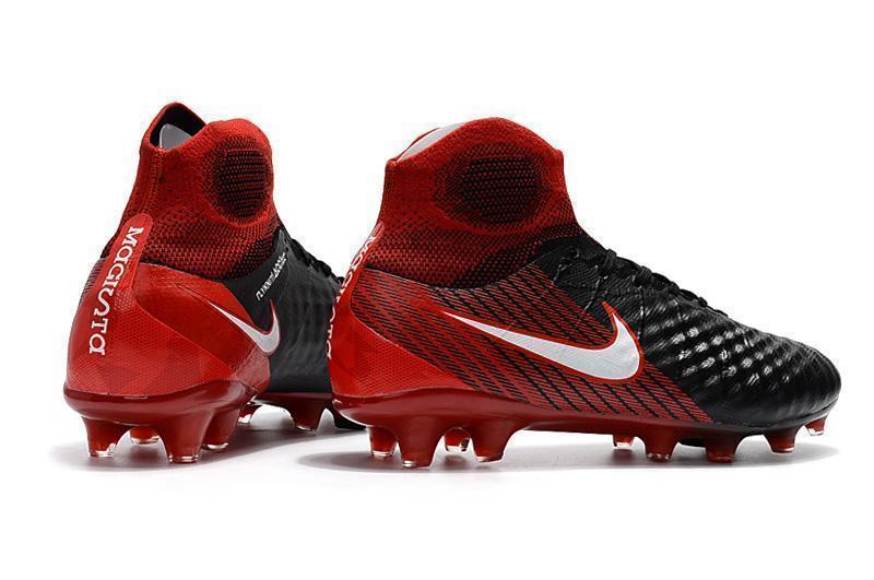 New Nike Magista Obra II Soccer Cleats Shoes Black Red White