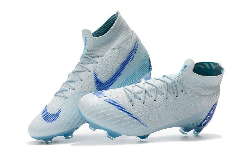 NIKE Mercurial Superfly VI 360 Elite FG Light Blue Nike Blue