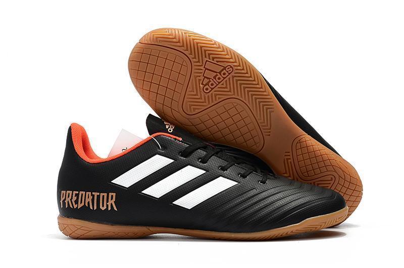 New Adidas Predator Tango 18.3 TF Soccer Cleats Shoes Black White Orange