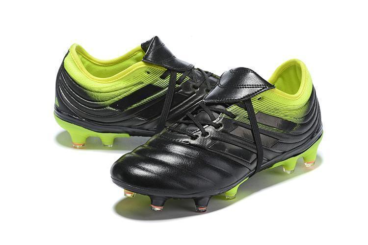 New Adidas Copa 19.1 FG Soccer Cleats Shoes Black Green