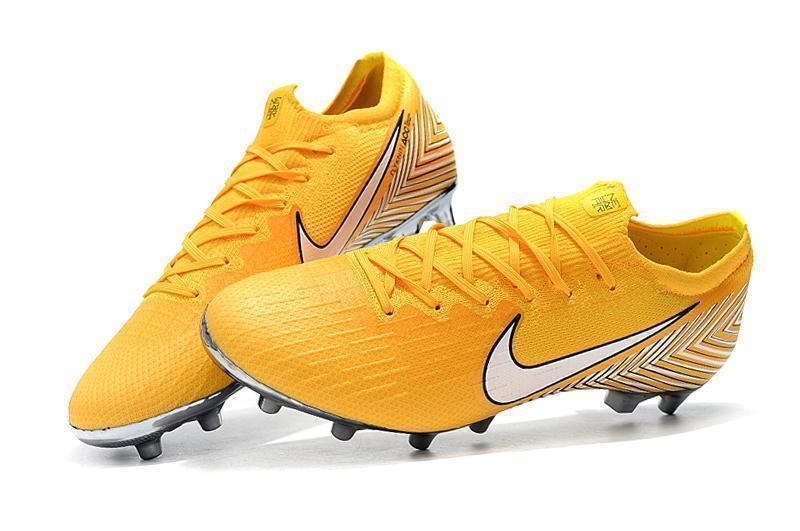 NIKE Mercurial Vapor XII Elite AG Yellow white