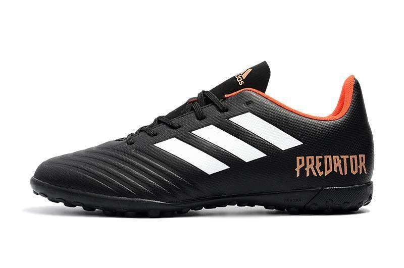 New Adidas Predator Accelerator TF Soccer Cleats Shoes Black White Orange