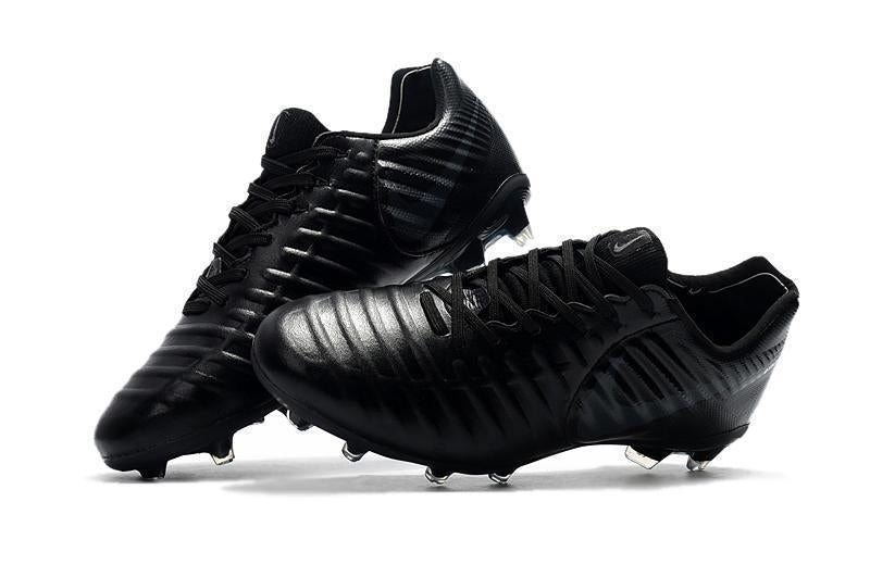 Nike Tiempo Legend VII FG Soccer Cleats All Black