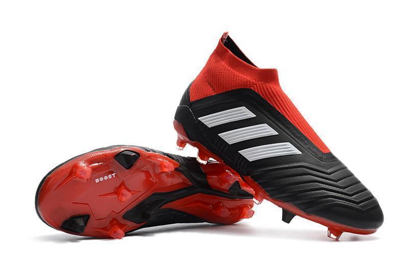 Adidas Predator 18+ FG Soccer Cleats Solar Red Core Black White