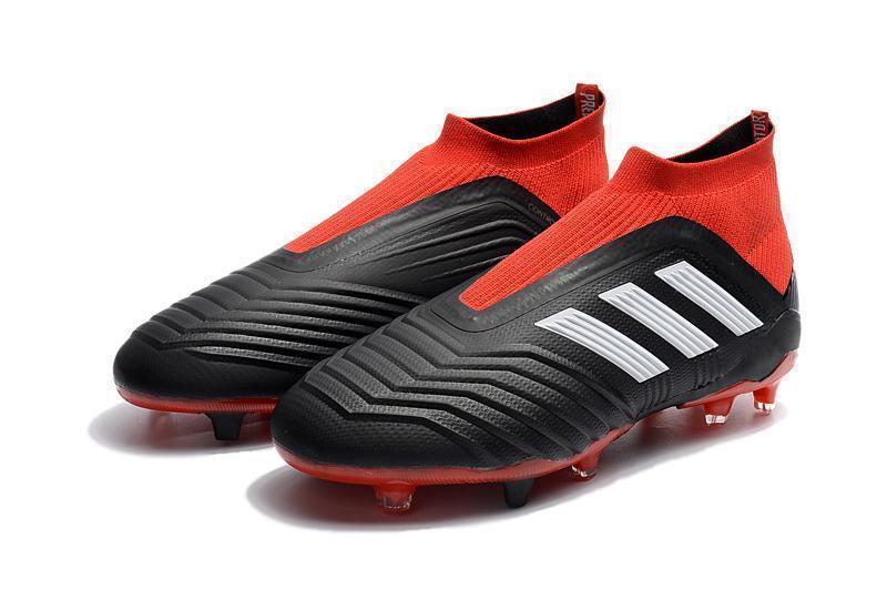 Adidas Predator 18+ FG Soccer Cleats Solar Red Core Black White