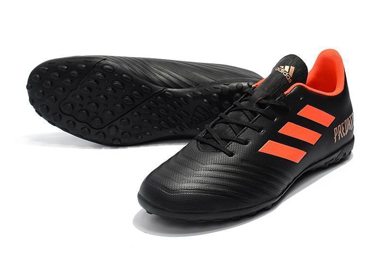 New Adidas Predator Accelerator TF Soccer Cleats Shoes Black Red