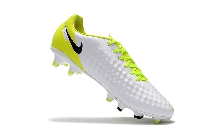 New Nike Magista Obra II FG Soccer Cleats Shoes Yellow White