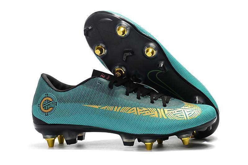 Nike Mercurial Vapor XII PRO SG Blue Gold