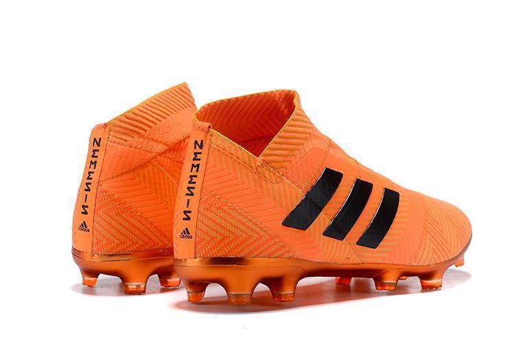 New Adidas Nemeziz 18+ FG Soccer Cleats Shoes Orange