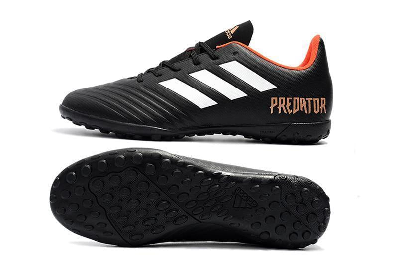 New Adidas Predator Accelerator TF Soccer Cleats Shoes Black White Orange