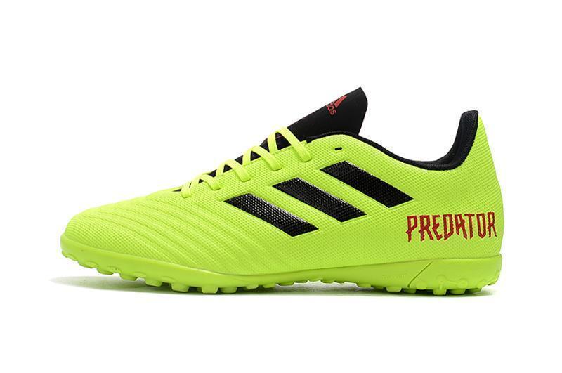 New Adidas Predator TF Soccer Cleats Shoes Green Black Orange