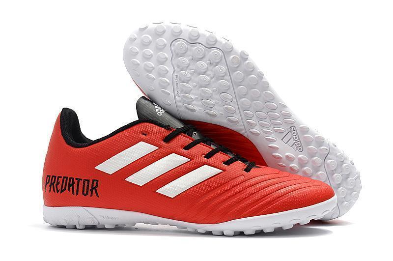 New Adidas Predator Accelerator TF Soccer Cleats Shoes Red White Black