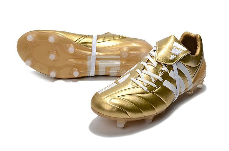 Adidas Predator Mania Champagne FG Soccer Cleats Golden White