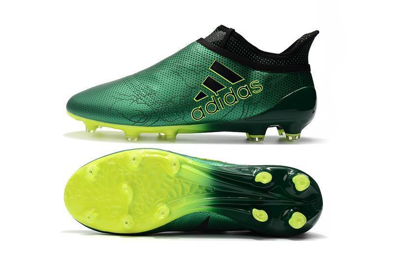 New Adidas X Series FG Thunderstorm Storm Soccer Cleats Shoes Green Yellow Black