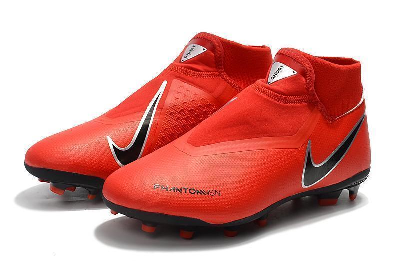 Nike Phantom Vision Elite DF FG Soccer Cleats Orange Black