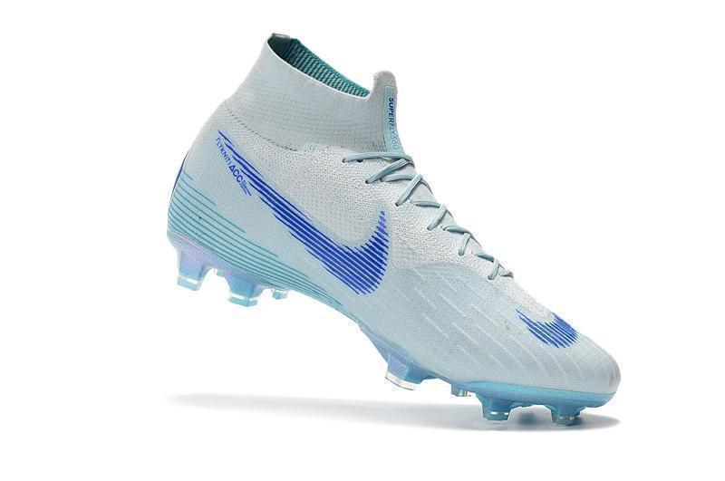 NIKE Mercurial Superfly VI 360 Elite FG Light Blue Nike Blue