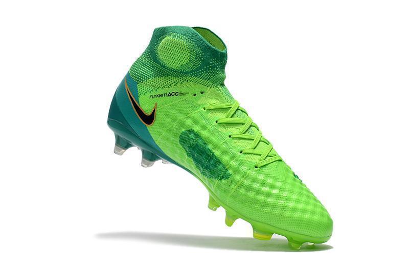 New Nike Magista Obra II FG Soccer Cleats Shoes Green Blue