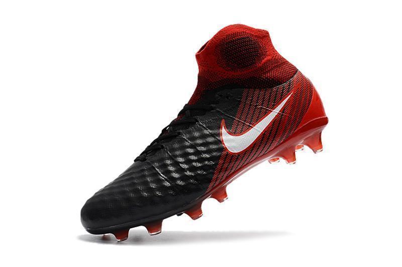 New Nike Magista Obra II Soccer Cleats Shoes Black Red White