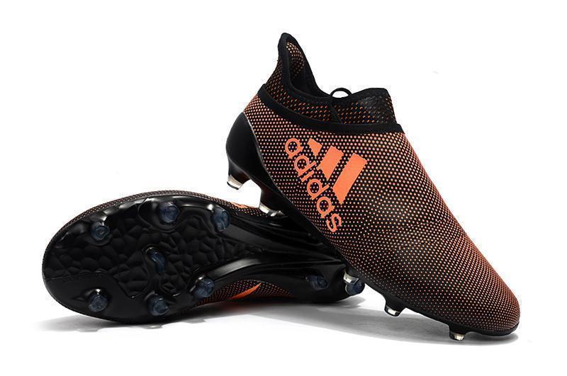 Adidas X 17+ Purechaos FG Soccer Cleats Orange Black