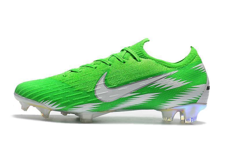 NIKE Mercurial Superfly VI 360 Elite FG Green White Low Cut