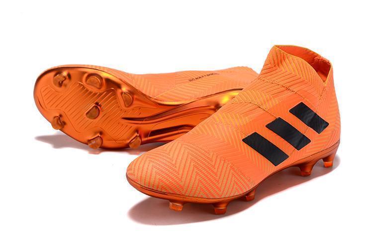 New Adidas Nemeziz 18+ FG Soccer Cleats Shoes Orange