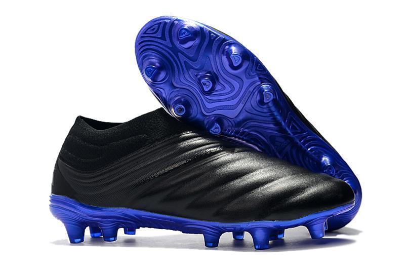 Adidas Copa 19+ FG Soccer Cleats Shoes Black Blue