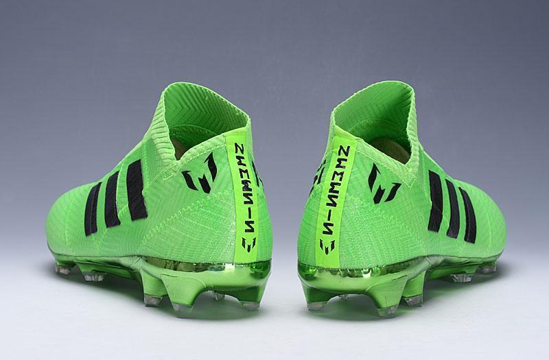 New Adidas Nemeziz 18 'Spectral Mode' Soccer Cleats Shoes Green Black