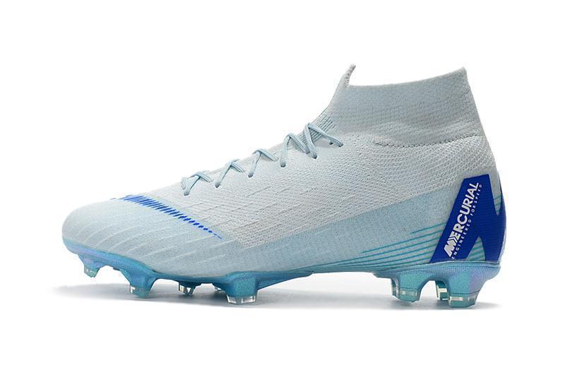 NIKE Mercurial Superfly VI 360 Elite FG Light Blue Nike Blue