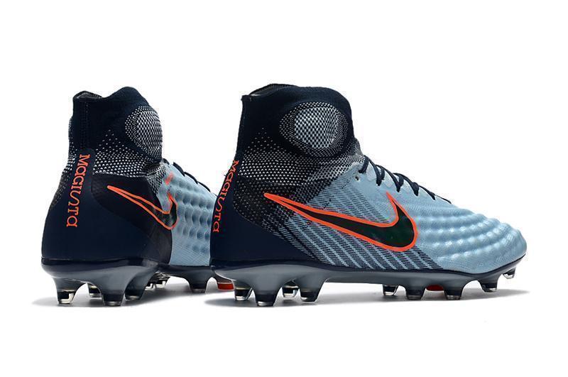 New Nike Magista obra II FG Soccer Cleats Shoes Blue Black Orange