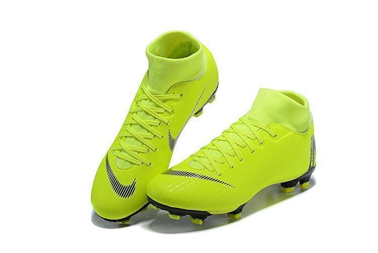 NIKE Mercurial Superfly VI 360 Elite FG Light Green Black