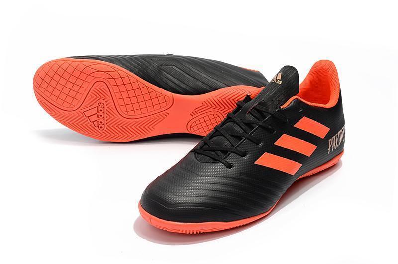 New Adidas Predator Tango 18.4 TF Soccer Cleats Shoes Black Orange