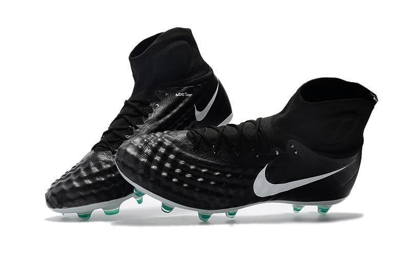 New Nike Magista obra II FG Soccer Cleats Shoes Black White