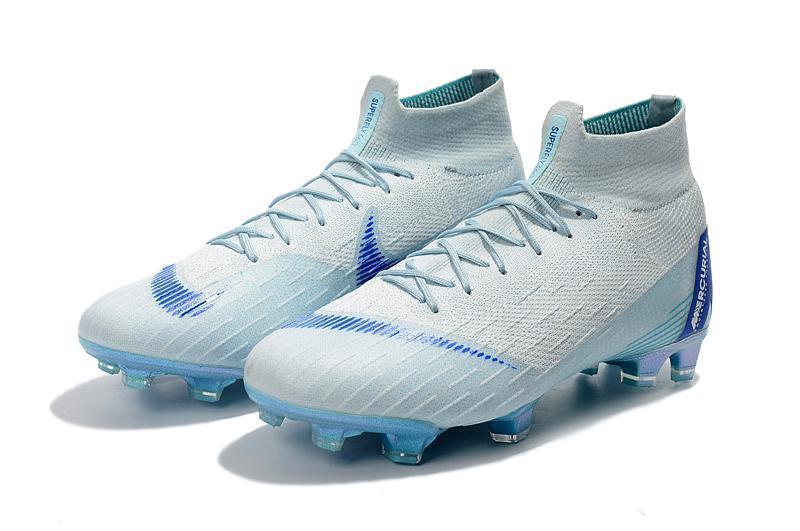 NIKE Mercurial Superfly VI 360 Elite FG Light Blue Nike Blue