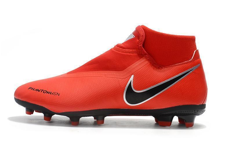 Nike Phantom Vision Elite DF FG Soccer Cleats Orange Black